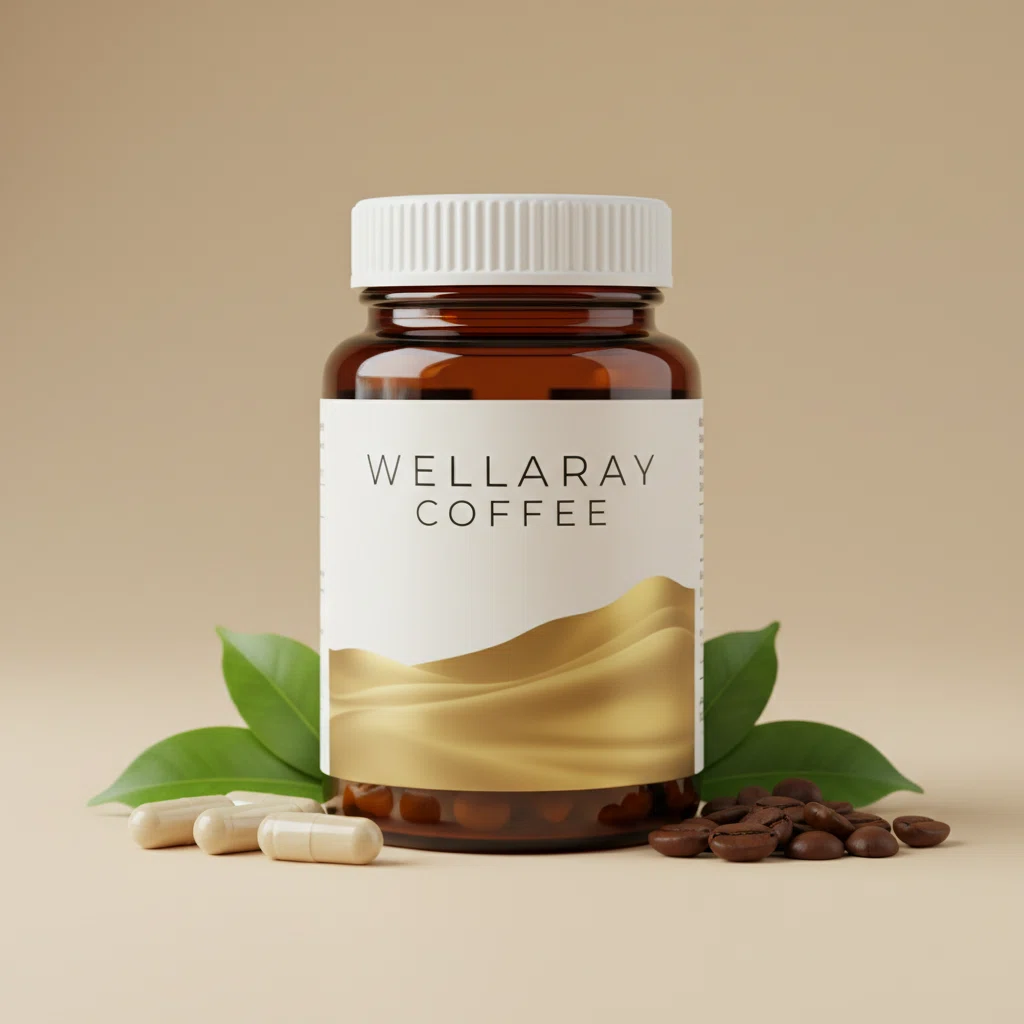 Wellaray Coffee Slim Coffee Booster food supplement box and sachets